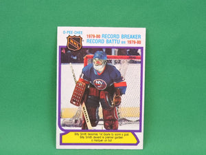 Collector Cards - 1980 - O-Pee-Chee - #5 Record Breaker - Billy Smith