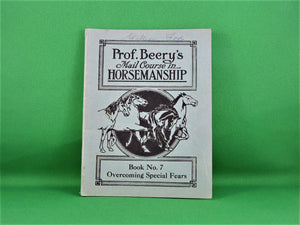 Book - 1908 - Prof. Beery's Mail Course in Horsemanship - Collection of 8 Books