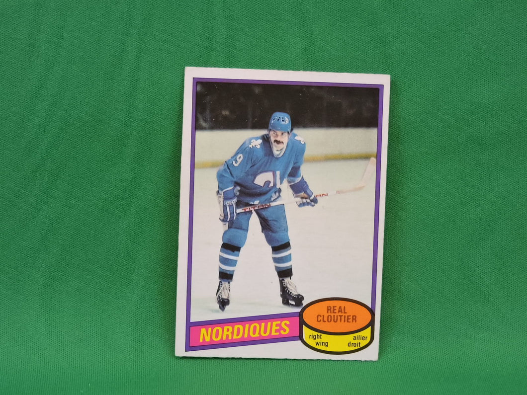 Collector Cards - 1980 - O-Pee-Chee - #178 - Real Cloutier