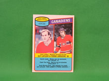 Charger l&#39;image dans la galerie, Collector Cards - 1980 - O-Pee-Chee - #216 - Team Leaders - Guy LaFleur &amp; Pierre Larouche
