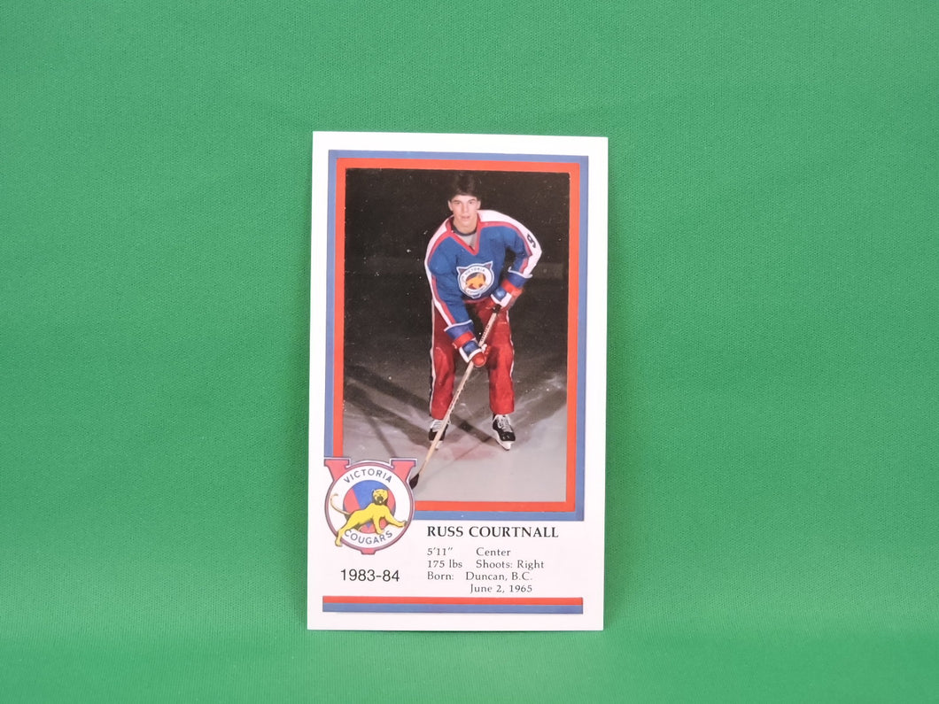 Collector Cards - Victoria Cougars - 1983-84 - Russ Courtnall