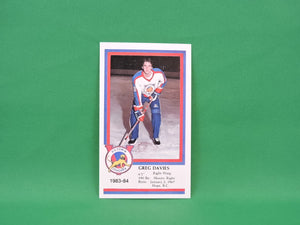 Collector Cards - Victoria Cougars - 1983-84 - Greg Davies