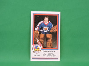 Collector Cards - Victoria Cougars - 1983-84 - Darren Morin