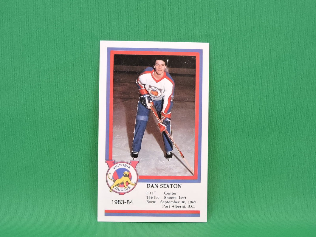 Collector Cards - Victoria Cougars - 1983-84 - Dan Sexton