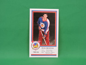 Collector Cards - Victoria Cougars - 1983-84 - Dean Drozdiak