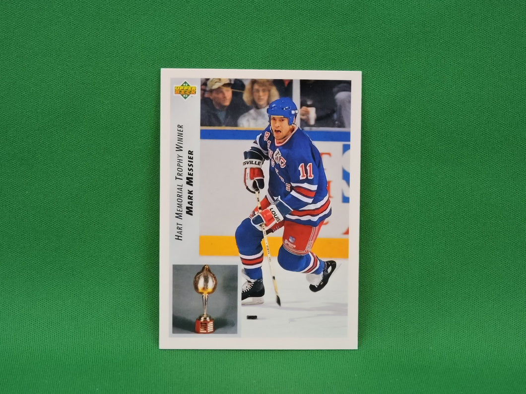 Upper Deck Collector Cards - 1992 - #437 Mark Messier