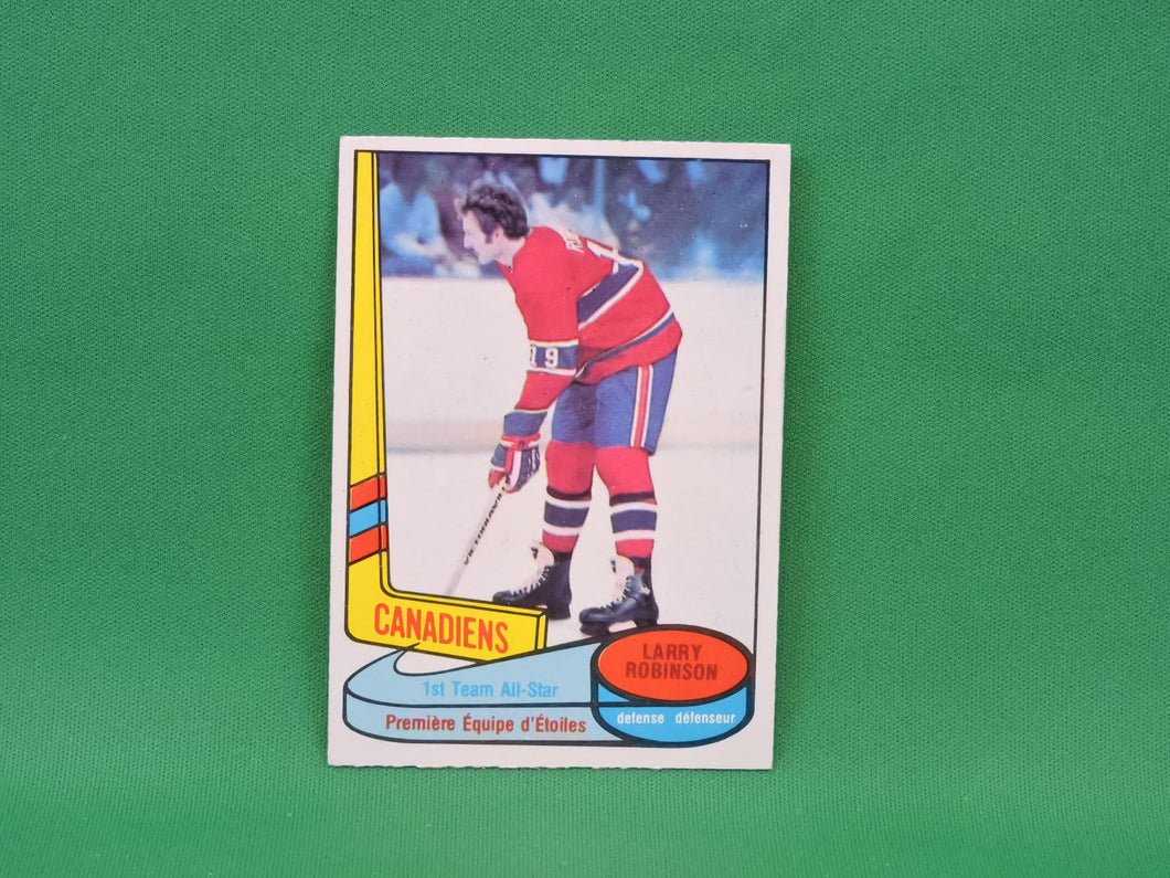 Collector Cards - 1980 - O-Pee-Chee - #84 - 1st Team All Star - Larry Robinson