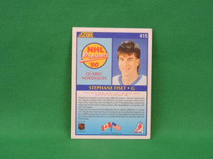 Collector Cards - 1990 - Score - #415 - Stephane Fiset