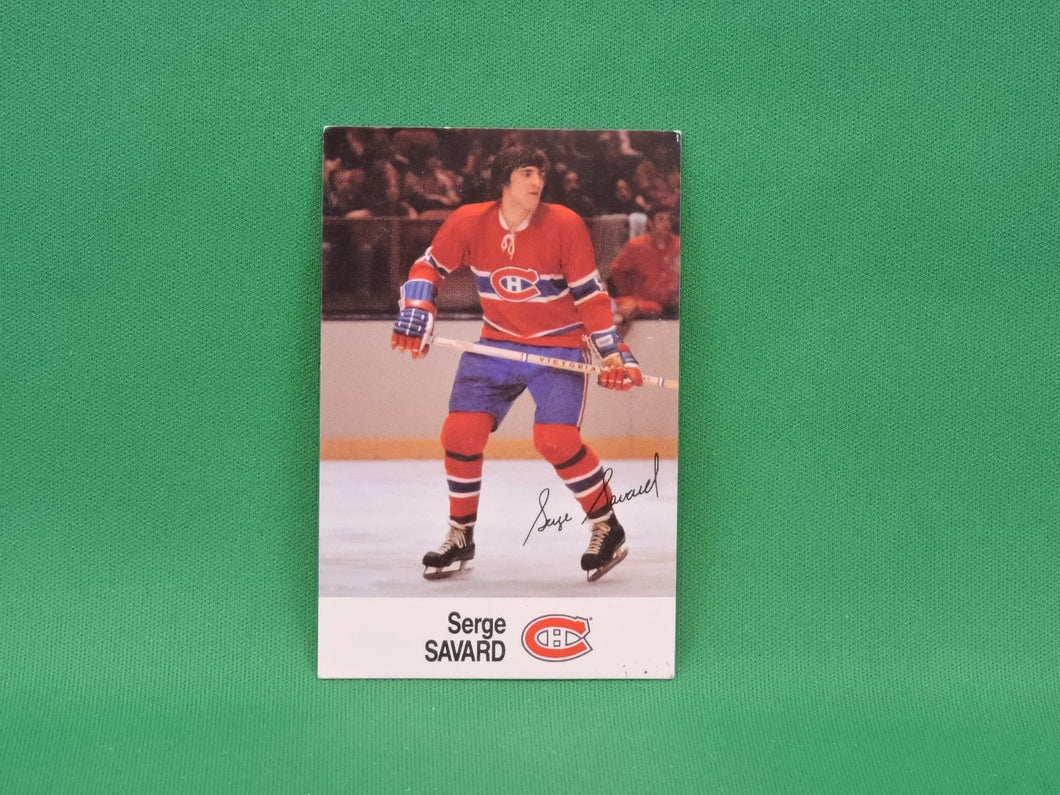 ESSO NHL All-Star Collector Cards - 1988 - Serge Savard Sticker