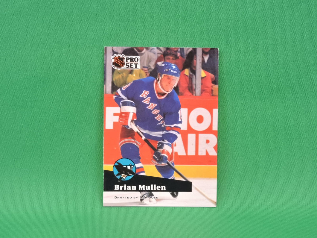 Collector Cards - 1991 - Pro Set - #165 - Brian Mullen