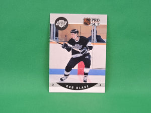 Collector Cards - 1990 - Pro Set - #611 - Rob Blake - Rookie