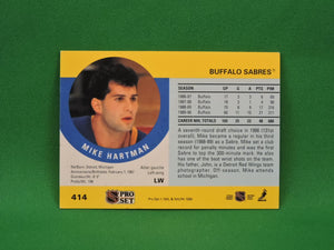 Collector Cards - 1990 - Pro Set - #414 - Mike Hartman