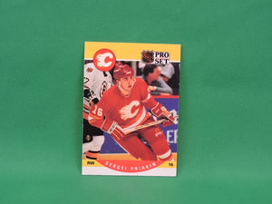 Collector Cards - 1990 - Pro Set - #594 - Sergei Priakin - Rookie