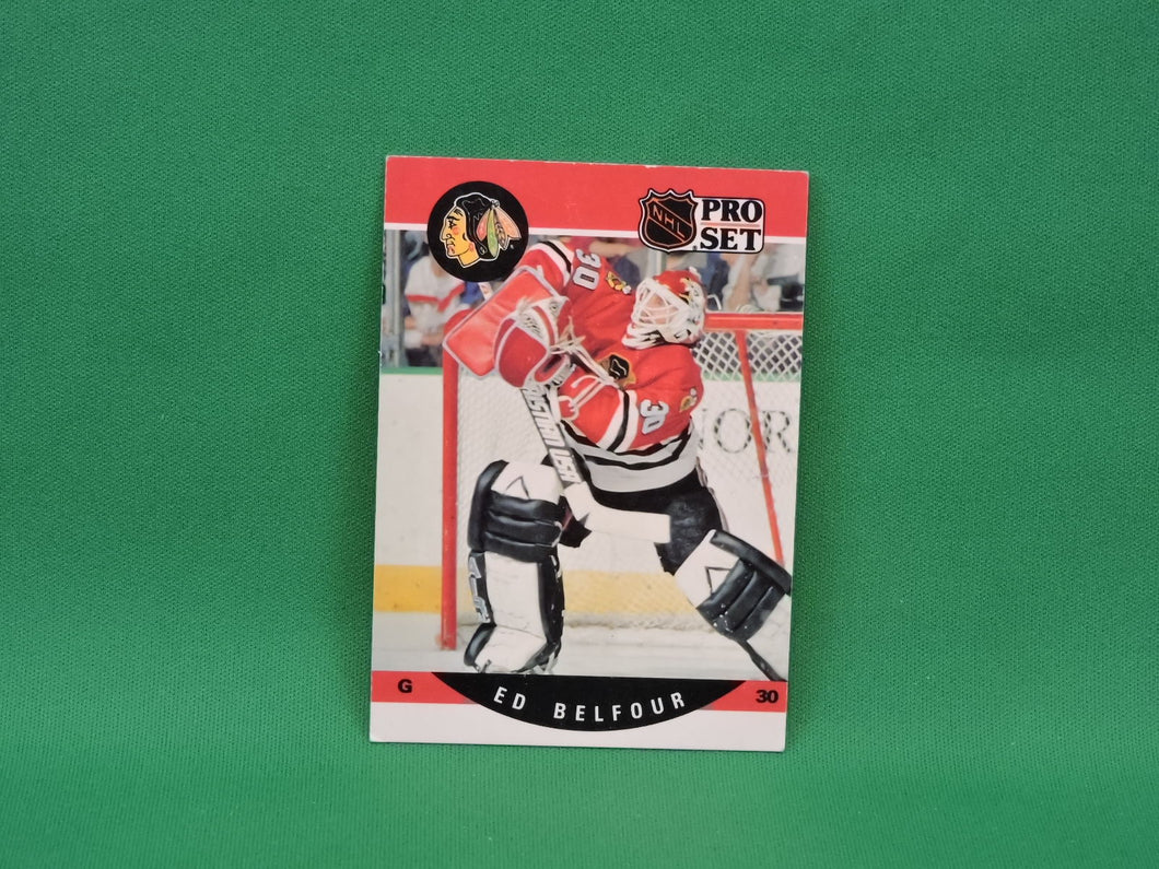 Collector Cards - 1990 - Pro Set - #598 - Ed Belfour - Rookie