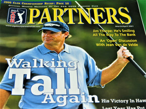 Magazine - PGA Tour Partners Club Magazine - March/April - 2001 - Walking Tall Again