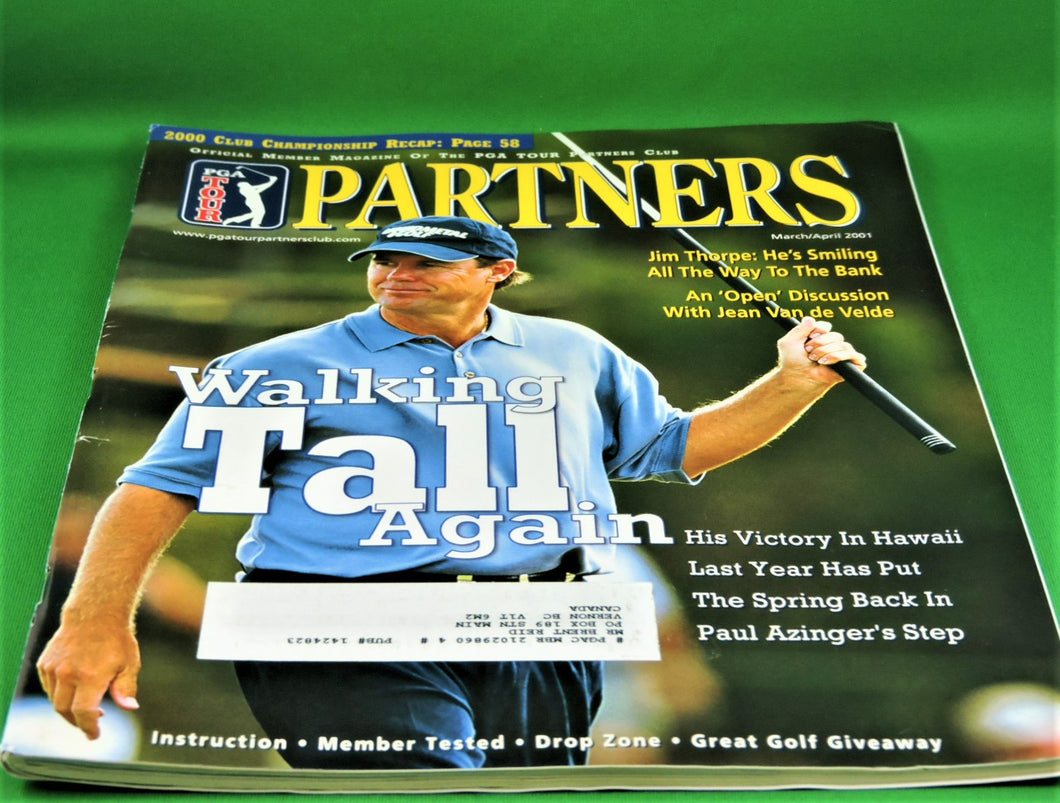 Magazine - PGA Tour Partners Club Magazine - March/April - 2001 - Walking Tall Again