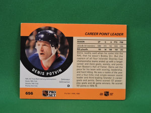 Collector Cards - 1990 - Pro Set - #656 - Denis Potvin