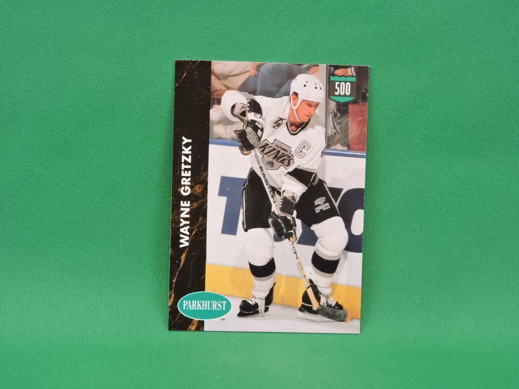 Collector Cards - 1992 - Pro Set - Parkhurst - #429 - 500 Goal Club - Wayne Gretzky