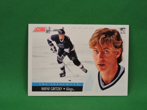 Collector Cards - 1991 - Score - #312 - The Franchise - Wayne Gretzky