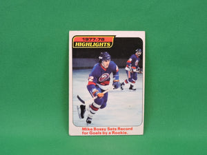 Collector Cards - 1978 - O-Pee-Chee - #1 - Highlights - Mike Bossy