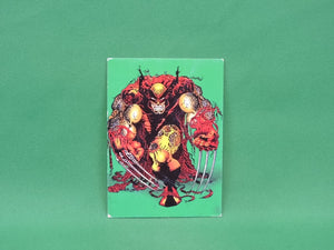 Marvel Collector Cards - 1992  - Wolverine "From Then 'Til Now" - #5 Aging
