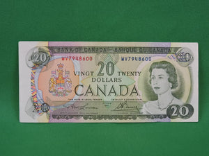 Canadian Bank Notes - ENZ - 1969 - $20 - WV7948600