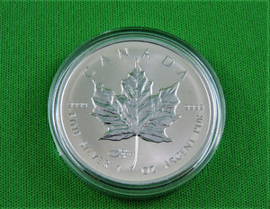 Currency - Silver Coin - $5 - 2014 - RCM - Bullion Replica with WMF Privy Mark