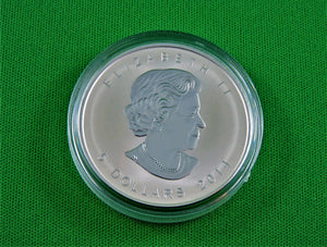 Currency - Silver Coin - $5 - 2014 - RCM - Bullion Replica with WMF Privy Mark