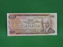 Load image into Gallery viewer, Canadian Bank Notes - ENZ - 1975 - $100 - AJE7756065
