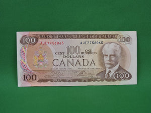 Canadian Bank Notes - ENZ - 1975 - $100 - AJE7756065