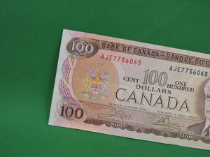 Canadian Bank Notes - ENZ - 1975 - $100 - AJE7756065