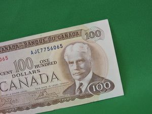 Canadian Bank Notes - ENZ - 1975 - $100 - AJE7756065