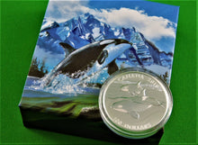 Charger l&#39;image dans la galerie, Currency - Silver Coin - $100 - 2016 - RCM - The Orca - Ruler of the Seas
