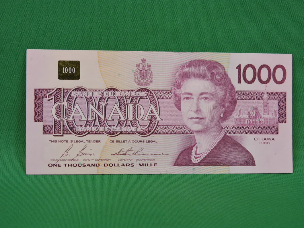 Canadian Bank Notes - ENZ - 1988 - $1000 - EKA4643276