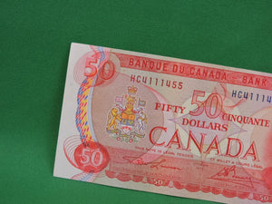 Canadian Bank Notes - ENZ - 1975 - $50 - HC4111455