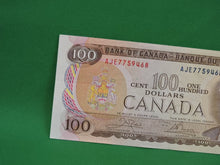 Load image into Gallery viewer, Canadian Bank Notes - ENZ - 1975 - $100 - AJE7759468
