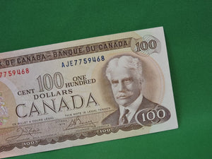 Canadian Bank Notes - ENZ - 1975 - $100 - AJE7759468