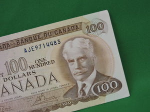 Canadian Bank Notes - ENZ - 1975 - $100 - AJE9714483