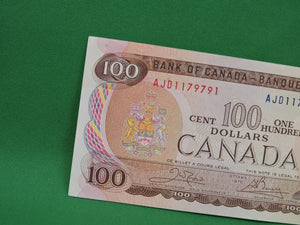 Canadian Bank Notes - ENZ - 1975 - $100 - AJD1179791