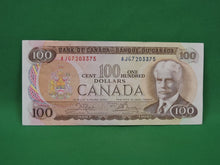 Load image into Gallery viewer, Canadian Bank Notes - ENZ - 1975 - $100 - AJG7203375
