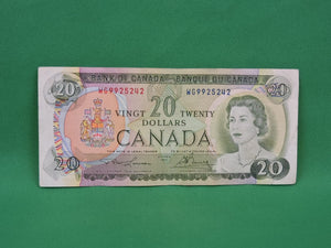 Canadian Bank Notes - ENZ - 1969 - $20 - WG9925242