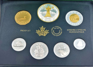 Currency - Coin Set - 2017 - RCM - Fine Silver Proof Set - 150th Anniversary of Canadian Confederation