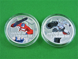 Currency - Silver Coin Set - Two Proof $2 Coins - 2013 - Transformers