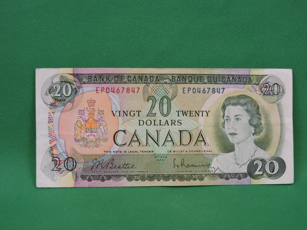 Canadian Bank Notes - ENZ - 1969 - $20 - EP0467847