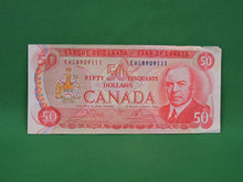 Charger l&#39;image dans la galerie, Canadian Bank Notes - ENZ - 1975 - $50 - EHG8909111
