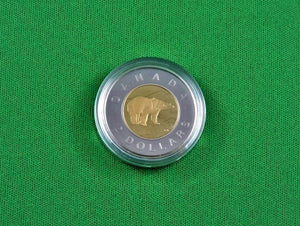 Currency - Silver Coin - $2 - 1996 - Royal Canadian Mint - Polar Bear