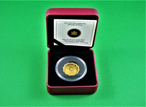 Currency - Gold Coin - $150 - 2013 - RCM - Blessings of Peace