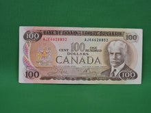 Charger l&#39;image dans la galerie, Canadian Bank Notes - ENZ - 1975 - $100 - AJK6628852
