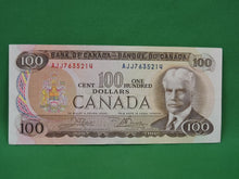 Load image into Gallery viewer, Canadian Bank Notes - ENZ - 1975 - $100 - AJJ7635214
