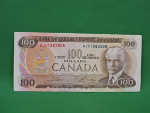 Canadian Bank Notes - ENZ - 1975 - $100 - AJH1882508